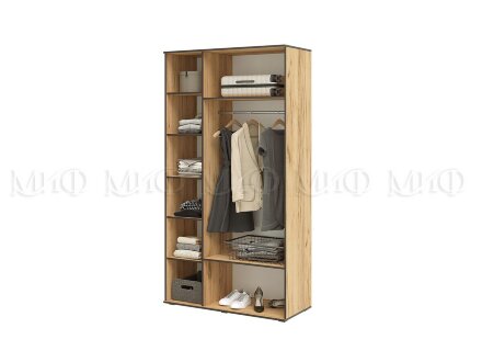 Шкаф трехстворатый Норд, Дуб крафт  